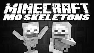 Minecraft Mods | MO SKELETONS | "Skeleton Boss, Powerful Mobs" | Mod Showcase