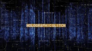 Holographic City Opener | After Effects template