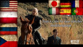 Toss a coin to your Witcher in 10 languages (Multilanguage) Jaskier Song
