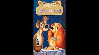 Opening to Lady and the Tramp 1998 VHS
