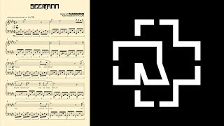 [18] Rammstein - Seemann Piano Solo Arrangement with Lyrics + Sheet Download