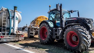 GÜLLE Fahren | NEW FENDT BLACK BEAUTY | Vakutec | Zubringfass