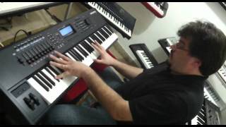 KURZWEIL PC3 NA CLASSIC KEYBOARDS COM TECLADISTA EDUARDO