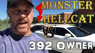 392 owner has no words after driving my 1000hp Hellcat - Epic