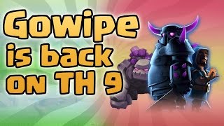 Pekka Golem Wizard TH 9 Strategy 2017 | TH 9 vs TH 9 War Strategies | Clash of Clans