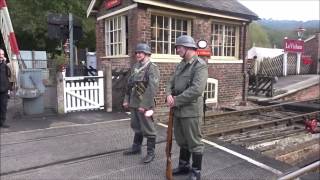 1940's War Weekend North Yorkshire Moors Steam Railway Oct 2016