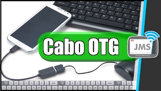 Como usar o Cabo OTG no Celular para Plugar Mouse e Teclado