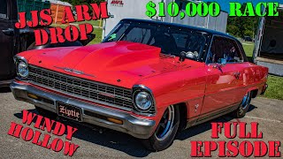 Memphis Street Outlaw JJ Da Boss' JJs Arm Drop at Windy Hollow Full Big Tire Episode $10,000 Race