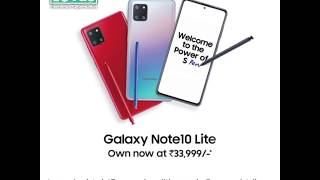 Samsung Galaxy Note10 Lite | Lotus Electronics