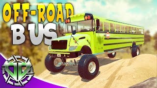 OFF-ROAD SCHOOL BUS! : Car Mechanic Simulator 2018 Gameplay : Livestream