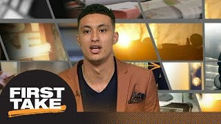 Kyle Kuzma on his rookie season with Lakers, playing with Lonzo Ball, and more | First Take | ESPN