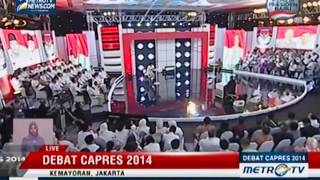 [Debat Capres 2014] Politik Internasional dan Ketahanan Nasional (5)