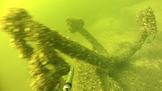 ТЯЖЕЛЫЕ ТРОФЕИ.Подводная охота на реке Днепр.