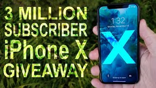3 Million Subscriber Giveaway! iPhone X, Galaxy S8, DJI Spark!