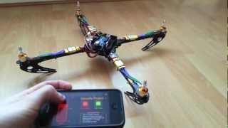 Arduino Quadcopter - Phase 2 (Mobile Control)