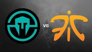 Immortals vs. Fnatic - Dreamhack Masters Malmö 2017 - Train