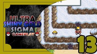 Ultra Shiny Gold Sigma Rom Hack | Pokemon Gameplay | HM07 Waterfall / ICE PATH