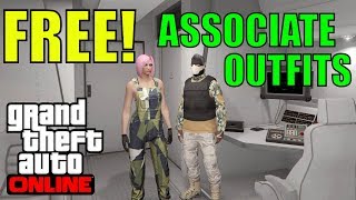 GTA 5 ONLINE HOW TO SAVE ASSOCIATE BODYGUARD OUTFITS FOR FREE 1.40 PS4 XB1 PC