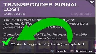 Spire Integration Heroic Completed-Destiny 2