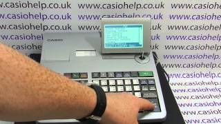 How To Set Up Copy Receipt Function On Casio SE-S400 SE-S800 SE-S3000 PCR-T500 PCR-T520