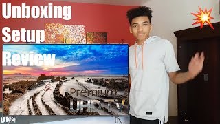 Samsung MU8000 4K UHD 65" TV - Unboxing, Setup + Review !