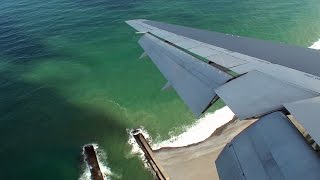 64万回再生！絶景機窓！富士山～北アルプス～日本海！離陸から着陸まで！羽田発小松行 Japan Airlines Boeing 767[機窓2014]
