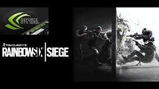 GTX 1050 Ti : Rainbow Six Siege | Ultra - Very High - High - Med - Low |