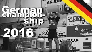 German Championship 2016 // Reißen - Stoßen - Deutscher Meister