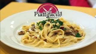 Tagliatelle ai funghi porcini (ricetta facile)