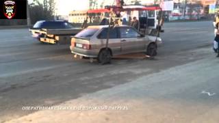 250416 Ижевск. Выпуск № 124. ДНД Дорожный Патруль. Задержание пьяного водителя на ВАЗ 2113