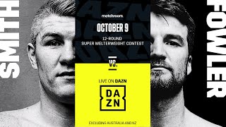 Liam Smith vs. Anthony Fowler CONFIRMED For October 9