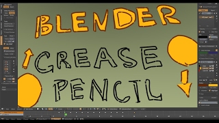 2D анимация в Blender с помощью Grease Pencil (Blender 2.78)