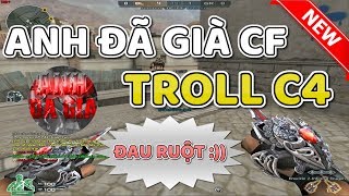 CFVN - Hồ Điệp Tiên Tử cùng Anh Đã Già CF đi Troll C4 | Cười Không Nhặt Được Mồm