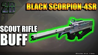 Destiny 2 | Scout Rifle Buff! Black Scorpion-4sr PvP Gameplay Review | Patch 2.1.4