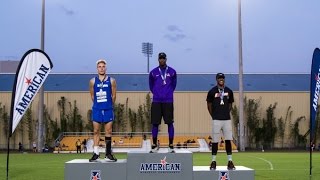 East Carolina's  Avion Jones Clears 2.31 (7 feet, 7 inches) in the Men's High Jump