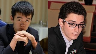 Шахматы. Турнир претендентов 2018 (2 тур): Дин Лижэнь - Фабиано Каруана