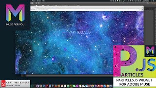 Particles.js Widget | Adobe Muse CC | Muse For You