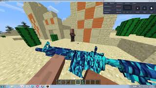 minecraft обзор мода на оружие из кс:го 1.6.4