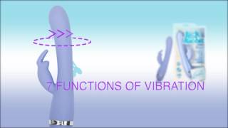 Вибратор с клиторальным стимулятором Triple Motor Jack Rabbit