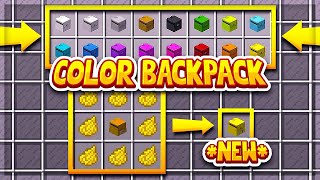 Hypixel Skyblock : *NEW* HOW TO COLOUR YOUR BACKPACKS + AH STATS! | Minecraft Skyblock (73)