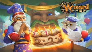 Wizard101's 10th Birthday! NEW Pets, Spells, & Bday Quest