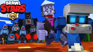 ROBO RUMBLE in MINECRAFT [BRAWL STARS ANIMATION] 브롤스타즈 MINECRAFT ANIMATION