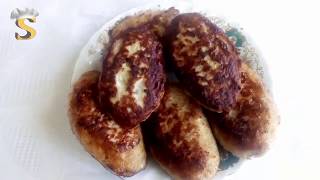 Toyuq  kotleti.İçlikli. .Çox dadli ve lezzetli.