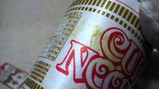 日清 タイムカン カップヌードル  開封 2010.8.22