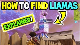 HOW TO FIND *SUPPLY LLAMA* in FORTNITE - SUPPLY LLAMA FOUND IN FORTNITE BATTLE ROYALE! (EXPLAINED)
