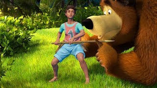 UN OSO GIGANTE SE COME A TODOS LOS NOOBS *NOOBFRAGOS en RAFT*