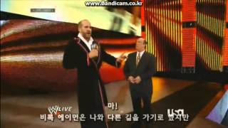 [한글자막]WWE 존시나의 진심이 담긴 세그먼트 with 폴헤이먼&세자로-2- (RAW 14/07/28) John Cean&Paul Heyman&Cesaro segment