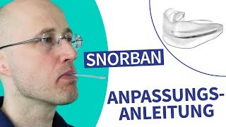 SnorBan Anpassungs-Anleitung