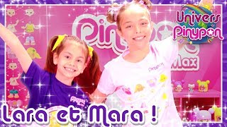 Lara et Mara débarquent dans le MONDE PINYPON! ?✨Défi complètement fou MIX IS MAX en 10 secondes