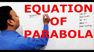 Parabola (परवलय) Definition & Standard Equation In Hindi | Mathematics Class 11th  & 12th